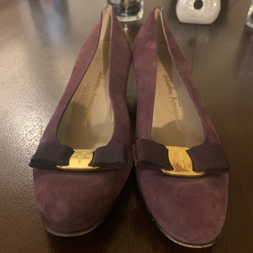Vintage Salvatore Ferragammo Boutique Vara Pumps